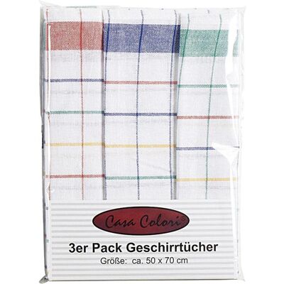 Geschirrtuch, Geschirrtuch „Karo-Design' (70 x 50 cm) Geschirrtuch, Geschirrtuch „Karo-Design' (70 x 50 cm)