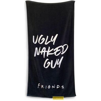 Groovy, Handtücher, Friends serviette de bain Ugly Naked Guy Black 150 x 75 cm (150 x 75 cm) Groovy, Handtücher, Friends serviette de bain Ugly Naked Guy Black 150 x 75 cm (150 x 75 cm)