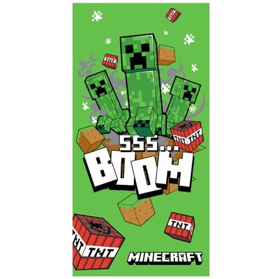 Minecraft, Strandtuch, Boom Badetuch, Strandtuch 70x140cm (140 x 70 cm) Minecraft, Strandtuch, Boom Badetuch, Strandtuch 70x140cm (140 x 70 cm)