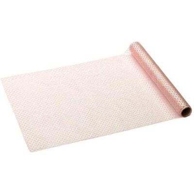 Tischdecke, Tüll-Tischläufer Scales rosa 0,36x3m (300 x 36 cm) Tischdecke, Tüll-Tischläufer Scales rosa 0,36x3m (300 x 36 cm)