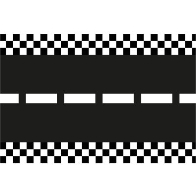 Partydeco, Tischdecke, Chemin de table - Circuit de course (500 x 40 cm) Partydeco, Tischdecke, Chemin de table - Circuit de course (500 x 40 cm)