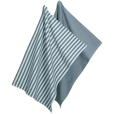 3x Kela, Geschirrtuch, Geschirrtücher caja dunkelgrau (70 x 50 cm) 3x Kela, Geschirrtuch, Geschirrtücher caja dunkelgrau (70 x 50 cm)