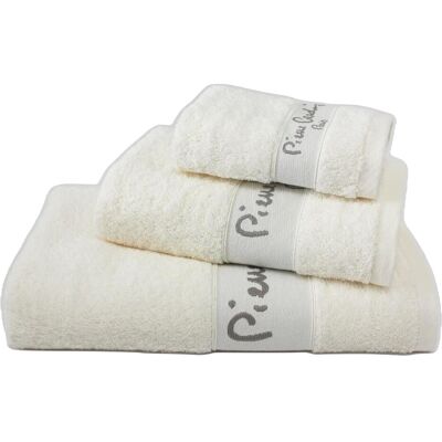 Pierre Cardin, Handtücher, TOWEL SETX3 PIER CARD 103 MILK 450GSM (30 x 50 cm, 50 x 100 cm, 70 x 140 cm) Pierre Cardin, Handtücher, TOWEL SETX3 PIER CARD 103 MILK 450GSM (30 x 50 cm, 50 x 100 cm, 70 x 140 cm)