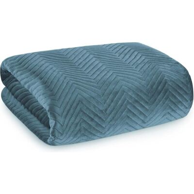 Eurofirany, Decke, CHON / SOFIA / BLAU 200X220 BLAU (220 x 200 cm) Eurofirany, Decke, CHON / SOFIA / BLAU 200X220 BLAU (220 x 200 cm)