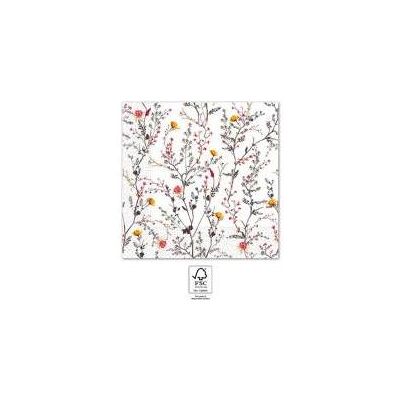 Procos, Servietten, Modern Branches, Bunte Serviette 20 Stk., 33x33 cm (20 Stk., 33 x 33 cm) Procos, Servietten, Modern Branches, Bunte Serviette 20 Stk., 33x33 cm (20 Stk., 33 x 33 cm)
