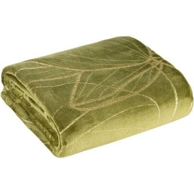 Eurofirany Mikrofaser-Decke - Lotus-Design - 150x200cm Eurofirany Mikrofaser-Decke - Lotus-Design - 150x200cm