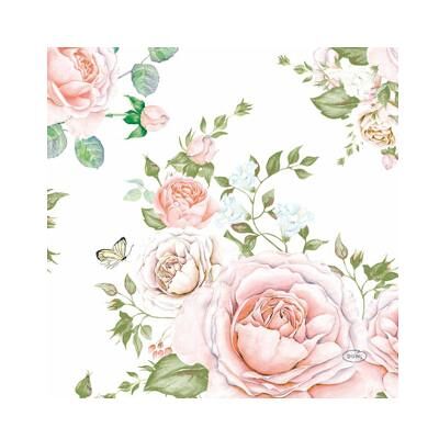 Duni, Servietten, 20 SERVIETTEN 33X33 ROSE GLORY (20 Stk., 33 x 33 cm) Duni, Servietten, 20 SERVIETTEN 33X33 ROSE GLORY (20 Stk., 33 x 33 cm)