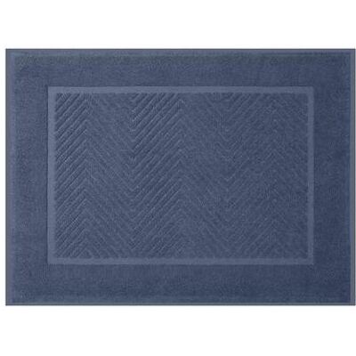 Eurofirany, Badteppich, REINA LINE Badezimmerteppich aus Frottee-Baumwolle mit Zickzackmuster, 50 x 70 cm (70 x 50 cm) Eurofirany, Badteppich, REINA LINE Badezimmerteppich aus Frottee-Baumwolle mit Zickzackmuster, 50 x 70 cm (70 x 50 cm)