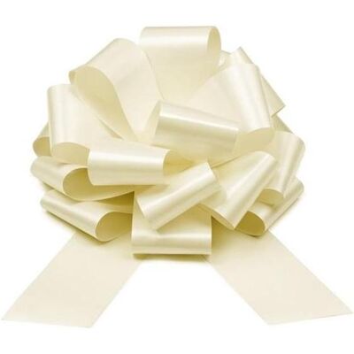 Partydeco, Tischdecke, Dekoschlaufe XL - alt weiss - DIY (30 cm) Partydeco, Tischdecke, Dekoschlaufe XL - alt weiss - DIY (30 cm)