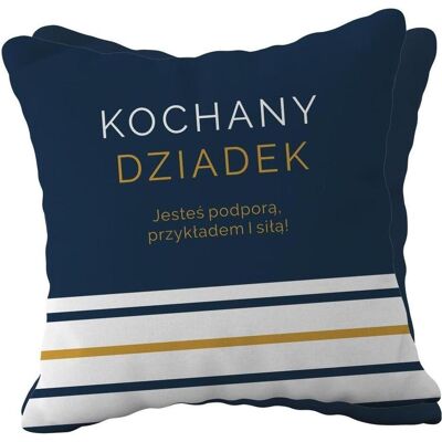 Dekokissen, Ein Geschenkkissen mit der Aufschrift Lieber Opa (40 x 40 cm) Dekokissen, Ein Geschenkkissen mit der Aufschrift Lieber Opa (40 x 40 cm)
