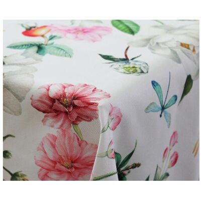 Domoletti, Tischdecke, Tablecloth DJT-1049, white/various colours 140x300 (300 x 140 cm) Domoletti, Tischdecke, Tablecloth DJT-1049, white/various colours 140x300 (300 x 140 cm)