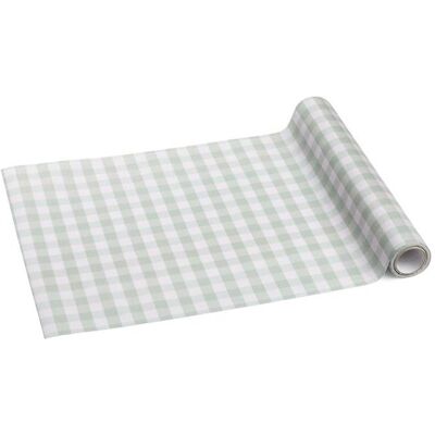Partydeco, Tischdecke, Tischläufer kariert Partydeco, Tischdecke, Tischläufer kariert