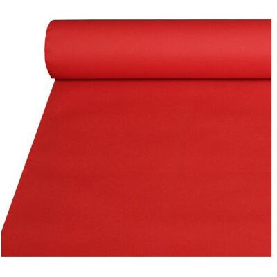PAPSTAR Rote Airlaid Tischdecke - 120x20m Festlich PAPSTAR Rote Airlaid Tischdecke - 120x20m Festlich