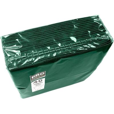 PROnappe, Servietten, Servietten tannengrün 2-lagig 38,0 x 38,0 cm, 40 St. (40 Stk., 38 x 38 cm) PROnappe, Servietten, Servietten tannengrün 2-lagig 38,0 x 38,0 cm, 40 St. (40 Stk., 38 x 38 cm)