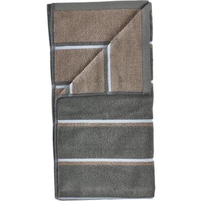 Zone Denmark, Handtücher, Duschtuch 70 x 140 cm Olivgrün/Taupe/Blau Nebel (70 x 140 cm) Zone Denmark, Handtücher, Duschtuch 70 x 140 cm Olivgrün/Taupe/Blau Nebel (70 x 140 cm)