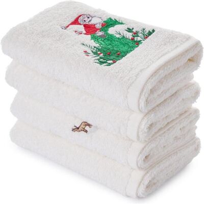 L'essentiel, Handtücher, Christmas Glow Wash Towel Set 4 Pieces (30 x 50 cm) L'essentiel, Handtücher, Christmas Glow Wash Towel Set 4 Pieces (30 x 50 cm)