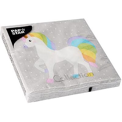 Papstar, Servietten, Unicorn (20 Stk., 33 x 33 cm) Papstar, Servietten, Unicorn (20 Stk., 33 x 33 cm)