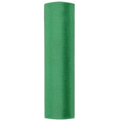 Partydeco, Tischdecke, Organza Plain, emerald green, 0.16 x 9m (1 pc. / 9 lm) Partydeco, Tischdecke, Organza Plain, emerald green, 0.16 x 9m (1 pc. / 9 lm)