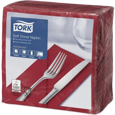 Tork, Servietten, Dinnerservietten (100 Stk., 39 x 39 cm) Tork, Servietten, Dinnerservietten (100 Stk., 39 x 39 cm)