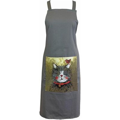 Boltze Home, Kochschürze, Küchenschürze AP16 Klaus die Katze (One Size) Boltze Home, Kochschürze, Küchenschürze AP16 Klaus die Katze (One Size)