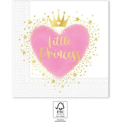 Weltbild, Servietten, Kleine Prinzessinnen Serviette 20 Stück 3-lagig (20 Stk., 33 x 33 cm) Weltbild, Servietten, Kleine Prinzessinnen Serviette 20 Stück 3-lagig (20 Stk., 33 x 33 cm)