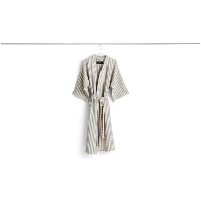 HAY, Bademantel, - Waffle Stripe Bathrobe - One Size - Dusty Blue (One Size) HAY, Bademantel, - Waffle Stripe Bathrobe - One Size - Dusty Blue (One Size)