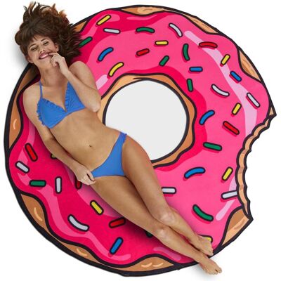 Big Mouth Frosted Donut Stranddecke - Strandtyp Big Mouth Frosted Donut Stranddecke - Strandtyp