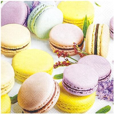 Magni, Servietten, Home Fashion Servietten Macarons 25x25cm 20 Stück 3lagig (20 Stk., 25 x 25 cm) Magni, Servietten, Home Fashion Servietten Macarons 25x25cm 20 Stück 3lagig (20 Stk., 25 x 25 cm)