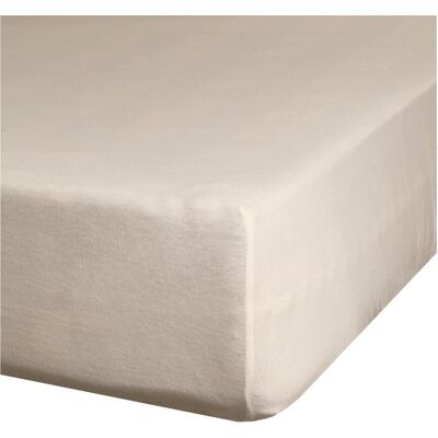 Eurofirany, Fixleintuch, Jersey -Blatt mit 240x220 cm elastischer Baumwoll -Beige Farbe 190 g/m2 Eurofirana Prämie (240 x 220 cm) Eurofirany, Fixleintuch, Jersey -Blatt mit 240x220 cm elastischer Baumwoll -Beige Farbe 190 g/m2 Eurofirana Prämie (240 x 220 cm)