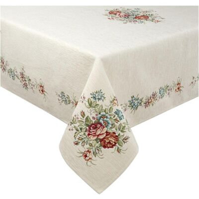 Eurofirany, Tischdecke, SZE/CHO/1233/NAT 140X180 +/-5 % (180 x 140 cm) Eurofirany, Tischdecke, SZE/CHO/1233/NAT 140X180 +/-5 % (180 x 140 cm)