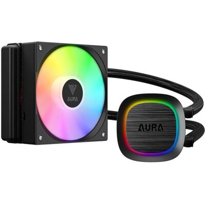 Gamdias, Tischdecke, Liquid K�hler Aura GL120 V2 Wak� Black retail Gamdias, Tischdecke, Liquid K�hler Aura GL120 V2 Wak� Black retail