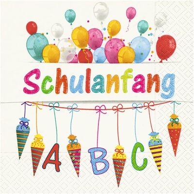 Idena, Servietten, Servietten 33x33cm Schule FSC-Mix (1 Stk., 33 x 33 cm) Idena, Servietten, Servietten 33x33cm Schule FSC-Mix (1 Stk., 33 x 33 cm)