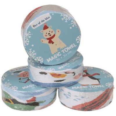 Magni, Handtücher, Magisches Baumwoll-Handtuch Winter Friends 30x30cm 4fach sortiert (30 x 30 cm) Magni, Handtücher, Magisches Baumwoll-Handtuch Winter Friends 30x30cm 4fach sortiert (30 x 30 cm)