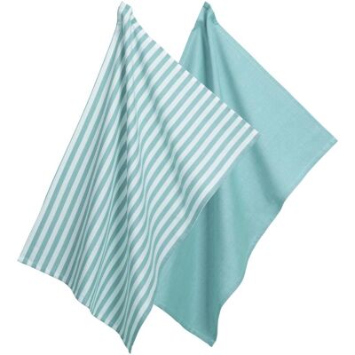 3x Kela, Geschirrtuch, Geschirrtücher caja rauchblau (70 x 50 cm) 3x Kela, Geschirrtuch, Geschirrtücher caja rauchblau (70 x 50 cm)