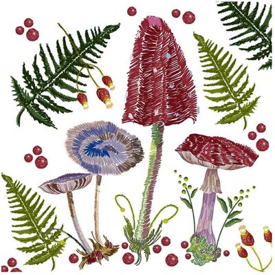 Paper + Design, Servietten, Serviette Im Wald 33x33cm (20 Stk., 33 x 33 cm) Paper + Design, Servietten, Serviette Im Wald 33x33cm (20 Stk., 33 x 33 cm)