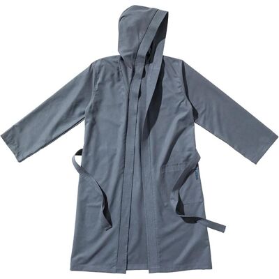 Cocoon XXL Mikrofaser Bademantel - Ultraleicht, Mit Kapuze, Grau Cocoon XXL Mikrofaser Bademantel - Ultraleicht, Mit Kapuze, Grau
