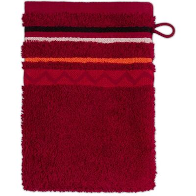 Möve - Frottana Country - ruby - 15 x 20 cm - Waschhandschuhe Möve - Frottana Country - ruby - 15 x 20 cm - Waschhandschuhe
