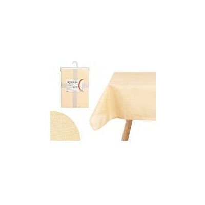 Kinvara, Tischdecke, Polyester Tischtuch 140x180cm beige (180 x 140 cm) Kinvara, Tischdecke, Polyester Tischtuch 140x180cm beige (180 x 140 cm)