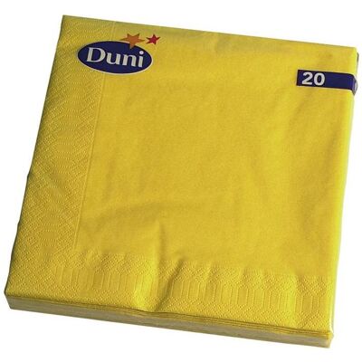 Duni, Servietten, unifarbig (20 Stk., 40 x 40 cm) Duni, Servietten, unifarbig (20 Stk., 40 x 40 cm)