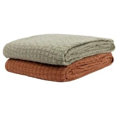 Domoletti, Decke, ACRYLIC WAFFLE THROW 158X138 CM (158 x 138 cm) Domoletti, Decke, ACRYLIC WAFFLE THROW 158X138 CM (158 x 138 cm)