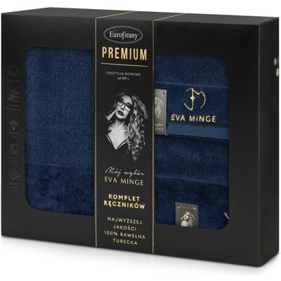 Eurofirany, Handtücher, EVA MINGE Set GAJA-Handtücher in eleganter Verpackung, perfekt als Geschenk, 550 g/m2 30x50 cm, 50x9 (30x50 cm) Eurofirany, Handtücher, EVA MINGE Set GAJA-Handtücher in eleganter Verpackung, perfekt als Geschenk, 550 g/m2 30x50 cm, 50x9 (30x50 cm)