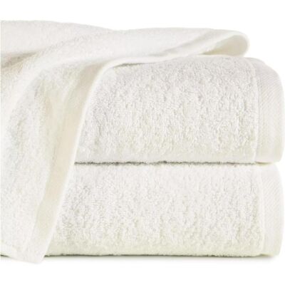 Eurofirany Baumwollhandtuch - 100x150 - Cremfarben - Badetuch Eurofirany Baumwollhandtuch - 100x150 - Cremfarben - Badetuch