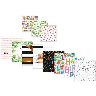 Atelier, Servietten, Motivserviette 33x33cm Geburtstag (20 Stk., 33 x 33 cm) Atelier, Servietten, Motivserviette 33x33cm Geburtstag (20 Stk., 33 x 33 cm)