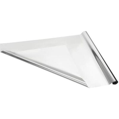 Partydeco, Tischdecke, Silbermetallisierte Dekorfolie 0,8x25m (25 x 80 cm) Partydeco, Tischdecke, Silbermetallisierte Dekorfolie 0,8x25m (25 x 80 cm)