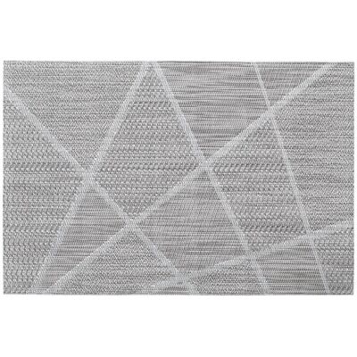 Zeller Present, Tischset, Platzset, Kunststoff, grau (1 Stk., 45 x 30 cm) Zeller Present, Tischset, Platzset, Kunststoff, grau (1 Stk., 45 x 30 cm)