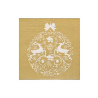 Papstar, Servietten, Deers Couple (1 Stk., 33 x 33 cm) Papstar, Servietten, Deers Couple (1 Stk., 33 x 33 cm)