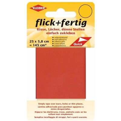 Kleiber flick+fertig 140 cm² orange 1 St, Nähzubehör, Orange Kleiber flick+fertig 140 cm² orange 1 St, Nähzubehör, Orange
