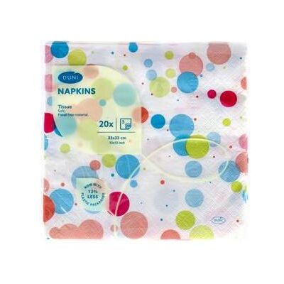 Duni, Servietten, Festive Bubbles Multi, 33x33 cm (33 x 33 cm) Duni, Servietten, Festive Bubbles Multi, 33x33 cm (33 x 33 cm)