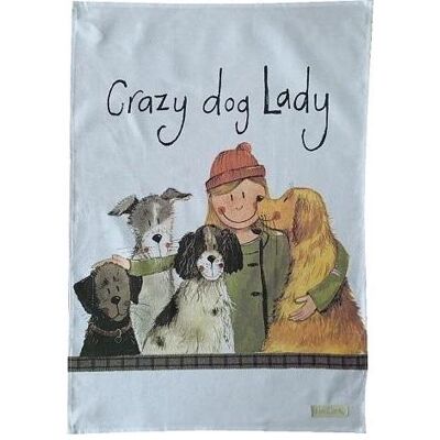 Crocodile Creek, Geschirrtuch, TT39 Crazy Dog Lady Psiara Küchentuch (65 x 45 cm) Crocodile Creek, Geschirrtuch, TT39 Crazy Dog Lady Psiara Küchentuch (65 x 45 cm)