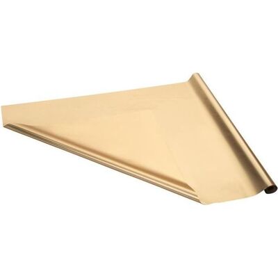 Partydeco, Tischdecke, Goldsatinierte Dekorfolie A 0,8x25M Partydeco, Tischdecke, Goldsatinierte Dekorfolie A 0,8x25M
